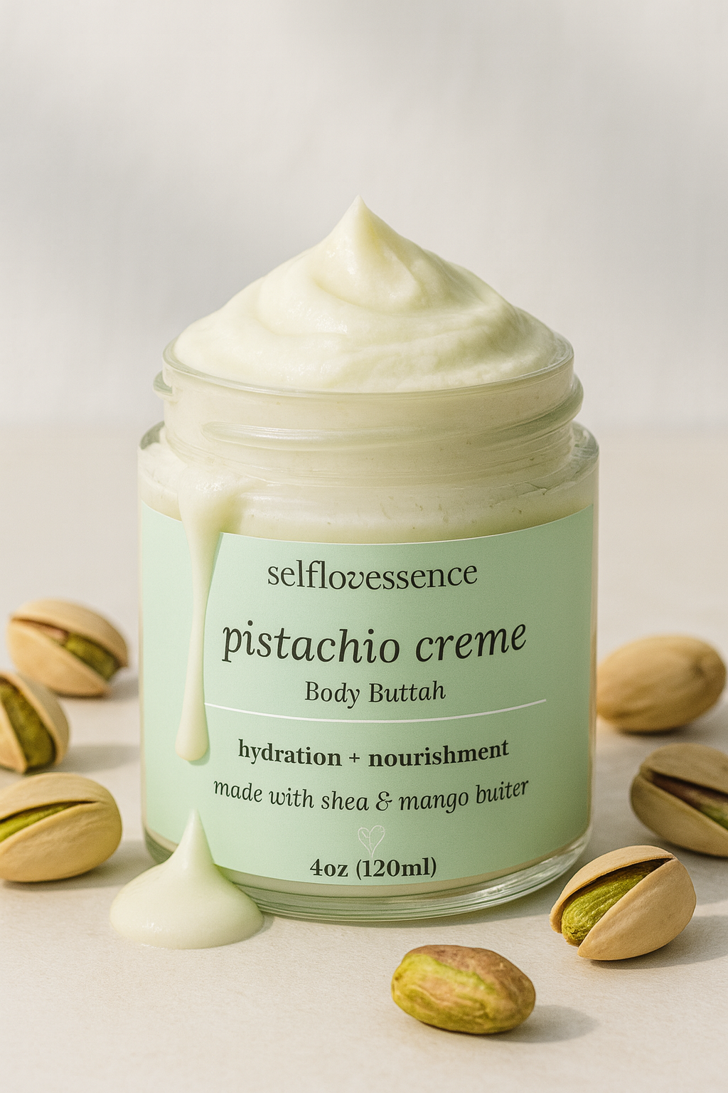Pistachio creme body buttah