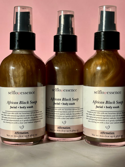 African Black Soap Face/Body Wash