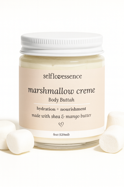 marshmallow body butter with non greasy hydration